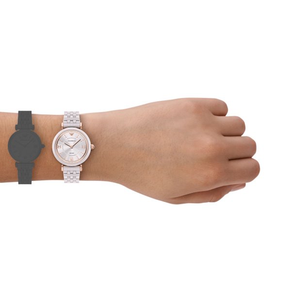 Emporio Armani Gianni T-Bar horloge AR70019